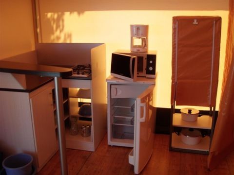 BUNGALOW TOILÉ 5 personnes - Bungalow Toilé (Sans sanitaires)