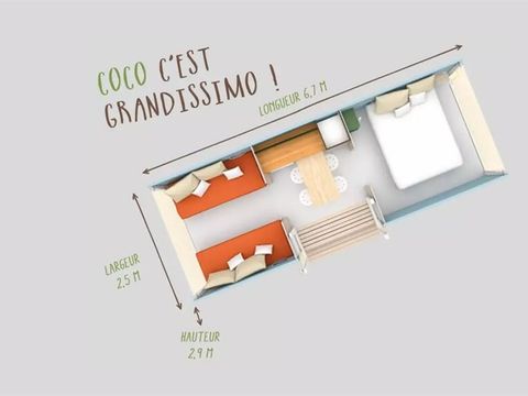 TENTE 4 personnes - Coco Sweet