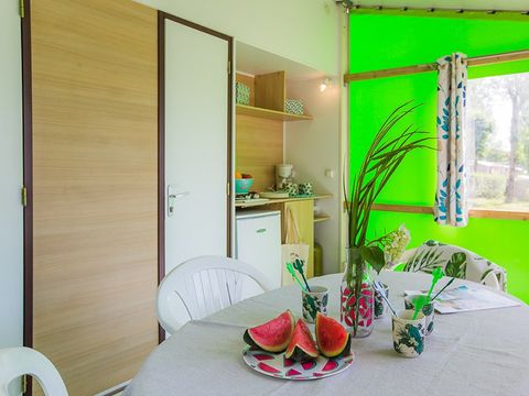 TENTE TOILE ET BOIS 5 personnes - Tithome 4/5 pers.