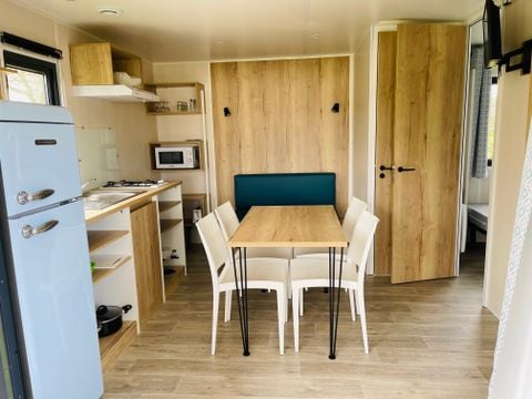 TENTE TOILE ET BOIS 4 personnes - Cabane Surfeur (sans salle de bain)