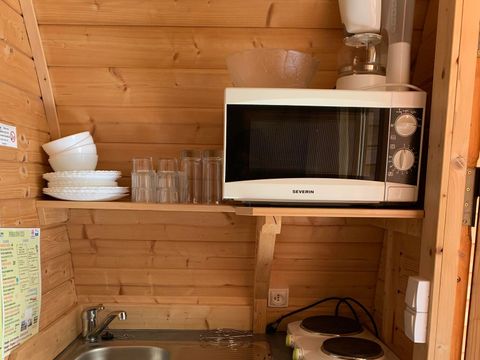 Hébergement 2 personnes - POD (pas de douche)