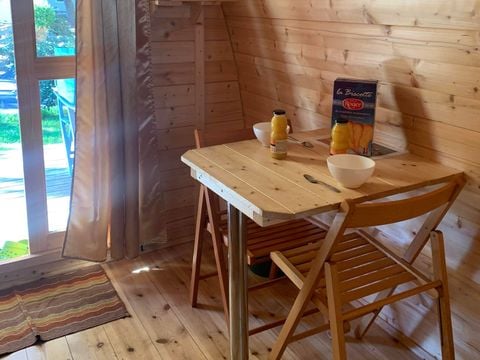 HÉBERGEMENT INSOLITE 2 personnes - POD (pas de douche)