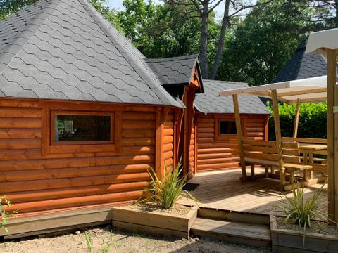 HÉBERGEMENT INSOLITE 8 personnes - Kota 6/8 Pers. LUXE - avec Spa privatif