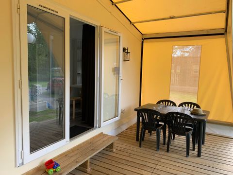 Hébergement 4 personnes - Coco sweet d'Ô 4 pers avec WC et SDB