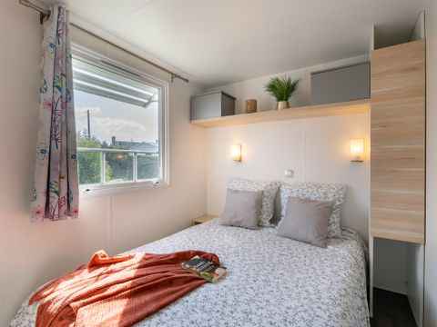 Mobilhome 4 personnes - Mobilhome Standard 25m² (2 chambres) terrasse couverte + TV