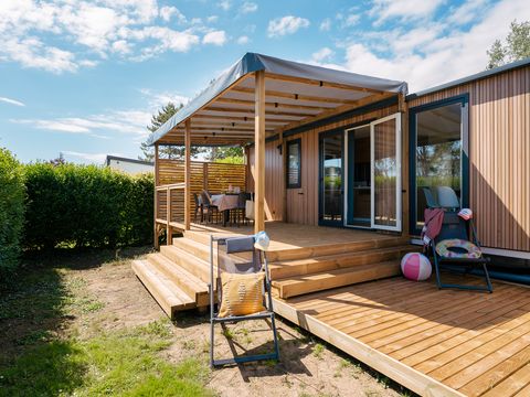 MOBILHOME 6 personnes - 3Ch Côté Jardin VIP - 2SDB + TV + LV