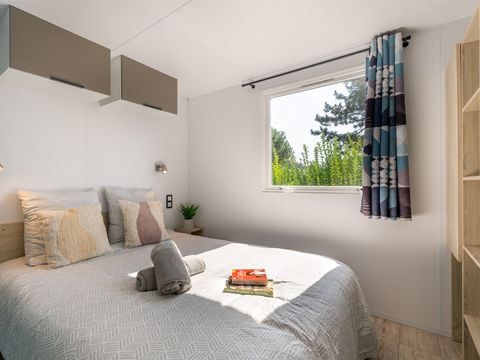 Hébergement pour groupe 12 personnes - Mobilhome Tribu 5Ch Premium - 3SDB + TV +LV 10/12 pers. 