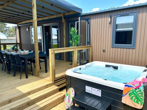 MOBILHOME 12 personnes - Tribu 6Ch & SPA Premium - 4SDB + TV + 2LV
