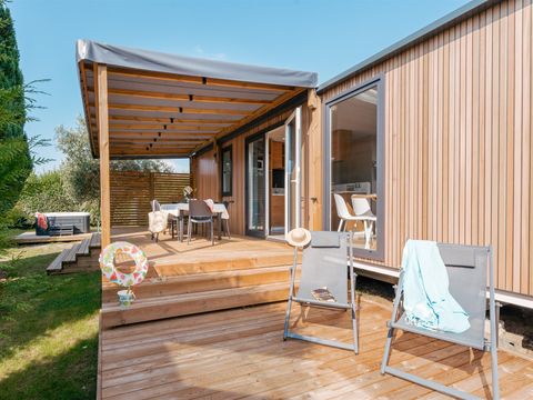 MOBILHOME 6 personnes - Mobil-home 3Ch & SPA VIP - 2SDB + TV + LV