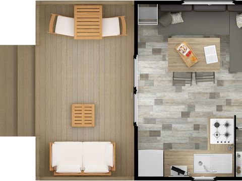 MOBILHOME 6 personnes - Panama Duo