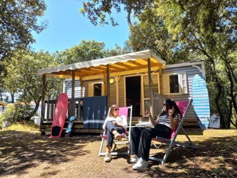 MOBILHOME 6 personnes - ESSENTIEL 3 Pièces 4/6 Personnes + TV