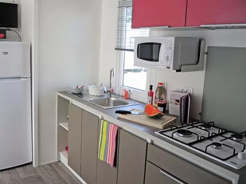 MOBILHOME 6 personnes - LOGGIA CONFORT 3 Pièces 4/6 Personnes + TV