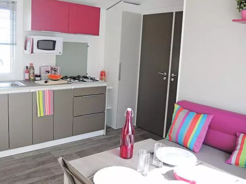 MOBILHOME 6 personnes - LOGGIA CONFORT 3 Pièces 4/6 Personnes + TV