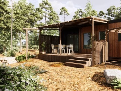 MOBILHOME 8 personnes - Premium Dune 4 Pièces 6/8 Personnes + TV