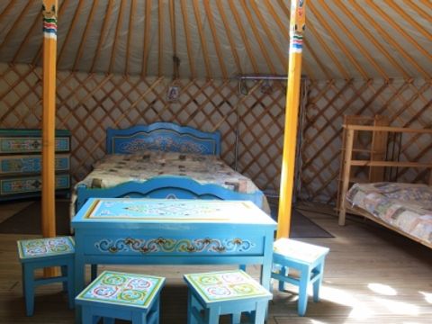 HÉBERGEMENT INSOLITE 4 personnes - Traditionnelle de Mongolie