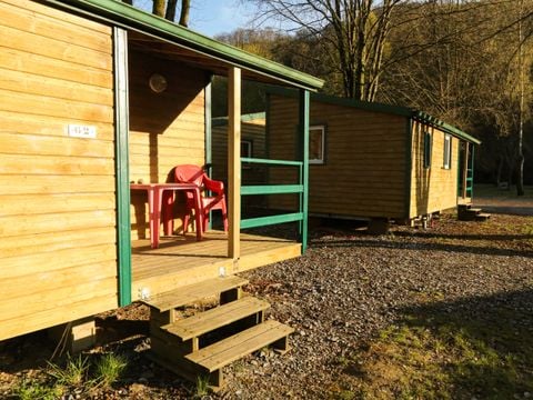 CHALET 4 personnes - Chalet locatif 2 chambres avec cuisine et WC séparé