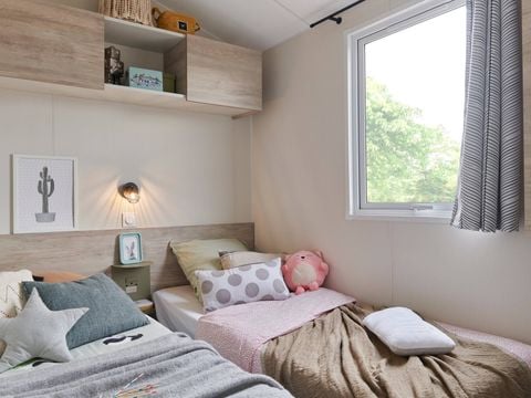 MOBILHOME 6 personnes - Comfort | 3 Ch. | 6 Pers. | Terrasse surélevée | Clim. | TV