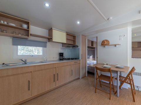 MOBILHOME 6 personnes - Premium Azure | 3 Ch. | 6 Pers. | Terrasse surélevée | Clim.