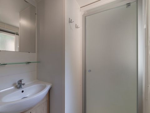 MOBILHOME 6 personnes - Premium Azure | 3 Ch. | 6 Pers. | Terrasse surélevée | Clim.