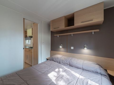 MOBILHOME 6 personnes - Premium Azure | 3 Ch. | 6 Pers. | Terrasse surélevée | Clim.