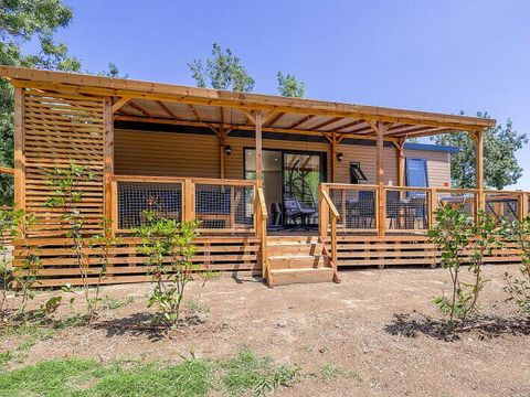 BUNGALOW 6 personnes - Mobil-home | Ultimate | 3 Ch. | 6 Pers. | Terrasse surélevée | Clim.