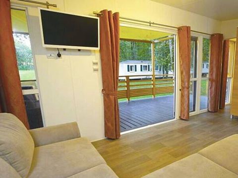 BUNGALOW 6 personnes - Mobil-home | Ultimate | 3 Ch. | 6 Pers. | Terrasse surélevée | Clim.