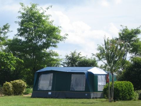 BUNGALOW TOILÉ 6 personnes - Tente de luxe BT, 2 cabines sans sanitaires