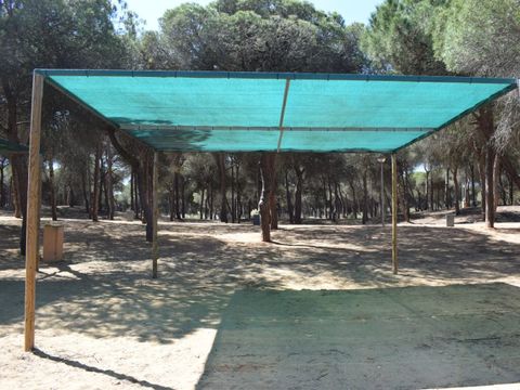 Emplacement - Parcela Estandar para autocaravanas con sombra artificial