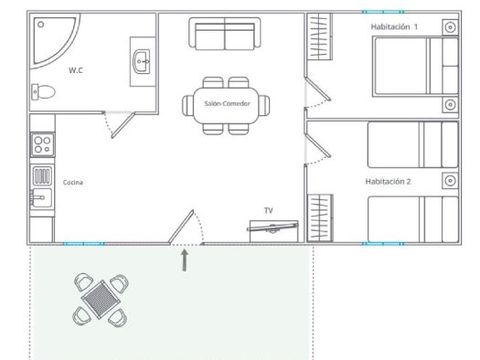 BUNGALOW 5 personnes - BUNGALOW FAMILIAR
