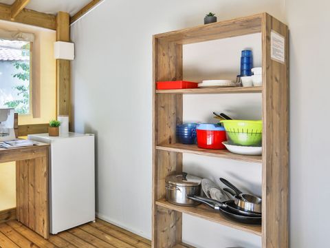 TENTE TOILE ET BOIS 4 personnes - Ecolodge Sahari XL 3 Pièces 4 Personnes