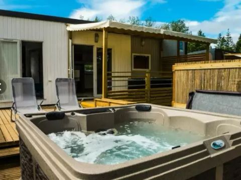 MOBILHOME 4 personnes - Zen 3 Pièces 4 Personnes + Jacuzzi