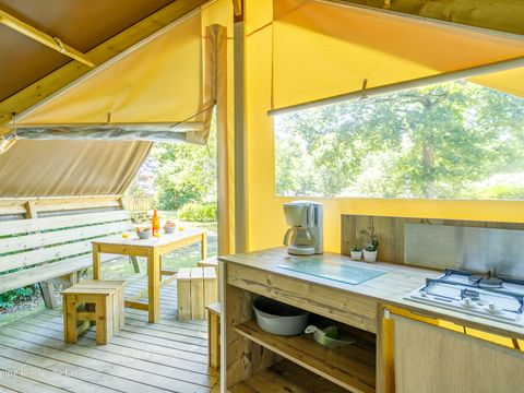 Lodge 4 personnes - Gamme Nature - Avec ventilateur plafonnier