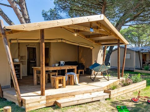 Lodge 5 personnes - Cotton - Gamme Cosy - Avec ventilateur plafonnier