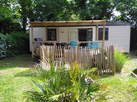Mobilhome 4 personnes - Home Zen Spa & Clim - 2 chambres - 2 salles de bain - Gamme Privilège