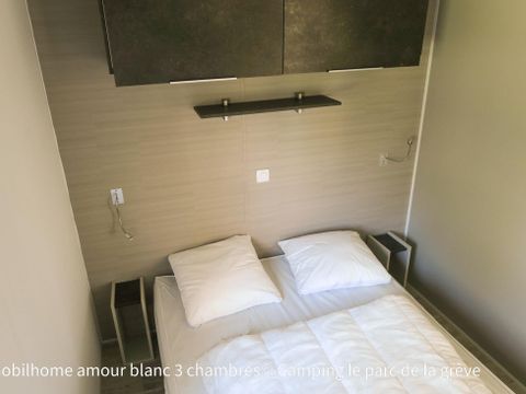 Mobilhome 6 personnes - Home Amour Blanc - 3 chambres - Gamme Classic