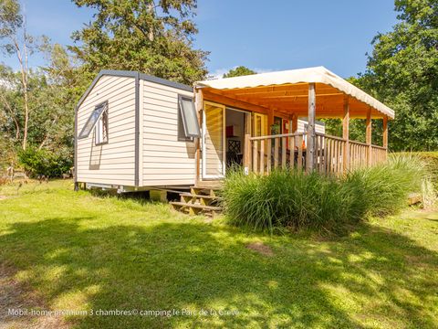 Mobilhome 6 personnes - Home Premium Clim - 3 chambres - 1 salle de bain - Gamme Privilège