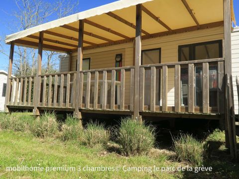 Mobilhome 6 personnes - Home Premium Clim - 3 chambres - 1 salle de bain - Gamme Privilège