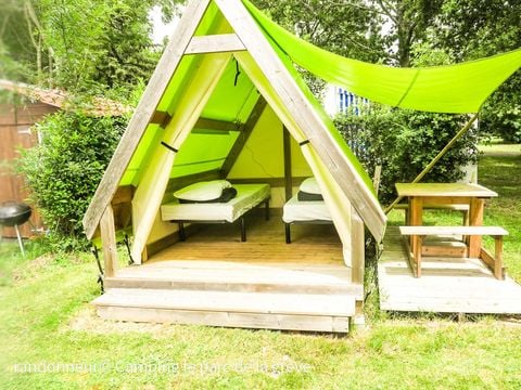 TENTE 4 personnes - Ecolodge trappeur (gamme Nature)