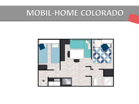 MOBILHOME 6 personnes - COLORADO. ECO