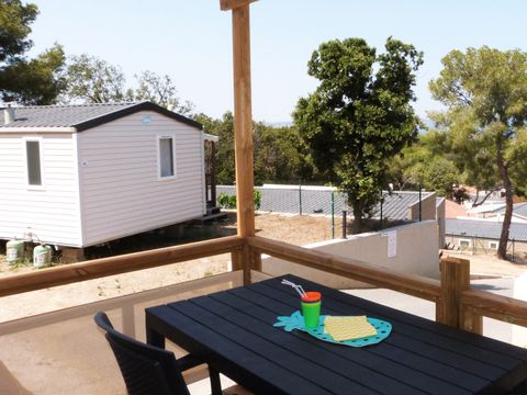 MOBILHOME 2 personnes - TENNESSY VUE MER. CONFORT