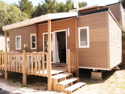 MOBILHOME 6 personnes - Mobil-Home Arizona Standard 4 Pièces 6 Personnes Climatisé + TV