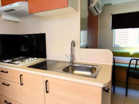 MOBILHOME 4 personnes - Mobil-Home Idaho Standard 3 Pièces 4 Personnes Climatisé + TV