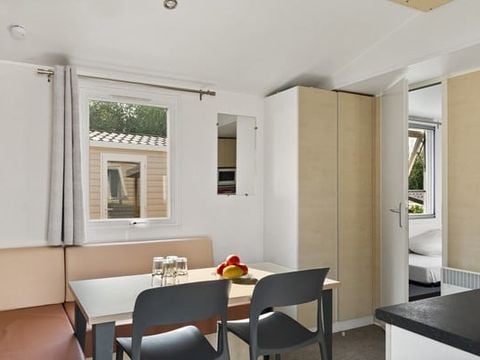 MOBILHOME 4 personnes -  Comfort | 2 Ch. | 4 Pers. | Terrasse surélevée | Clim.