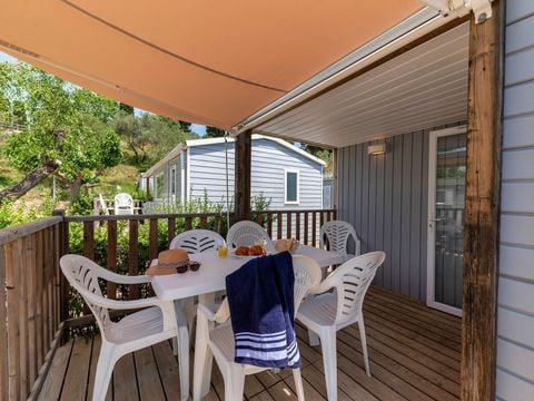 MOBILHOME 6 personnes - Comfort | 2 Ch. | 4/6 Pers. | Terrasse simple | Clim