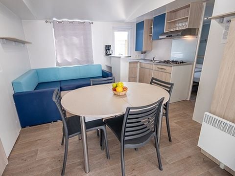 MOBILHOME 6 personnes - Comfort | 3 Ch. | 6 Pers. | Terrasse surélevée | Clim.