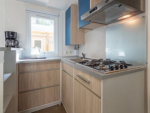 MOBILHOME 6 personnes - Comfort | 3 Ch. | 6 Pers. | Terrasse surélevée | Clim.