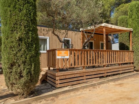 MOBILHOME 6 personnes - Comfort | 3 Ch. | 6 Pers. | Terrasse surélevée | Clim.