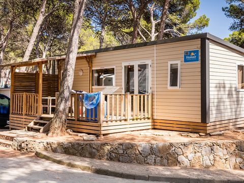 MOBILHOME 6 personnes - Comfort XL | 3 Ch. | 6 Pers. | Terrasse surélevée non couverte | Clim