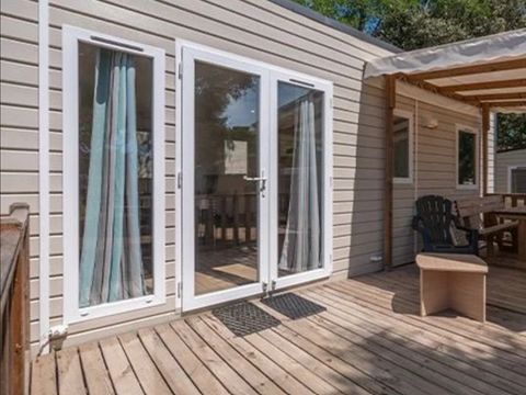 MOBILHOME 8 personnes - Mobil-home | Comfort XL | 3 Ch. | 6/8 Pers. | Terrasse surélevée | Clim.