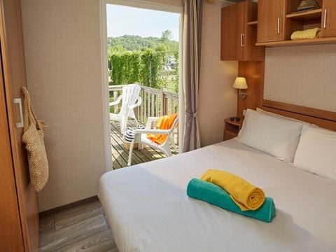 MOBILHOME 8 personnes - Mobil-home | Comfort XL | 3 Ch. | 6/8 Pers. | Terrasse surélévée non couverte | Clim.